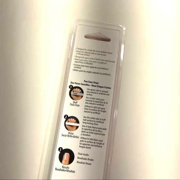 Amazing Shine Nails Miracle Shiner Nail File With Bonus File Smooth & Shine New - Picture 6 of 12